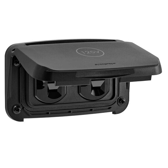 Scanstrut Ventura Series - Dual 125V 20A AC Outlet