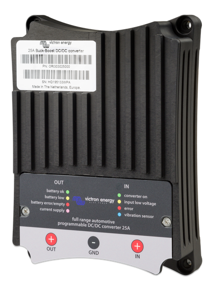 25A Buck-Boost DC/DC converter for RV and off-grid power systems