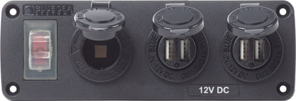 Panel Acc H2O 2 USBs & Sckt 4365