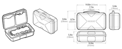 NOCO GBC015  Boost Pro EVA Protection Case for GB150 UltraSafe Lithium Jump Starters