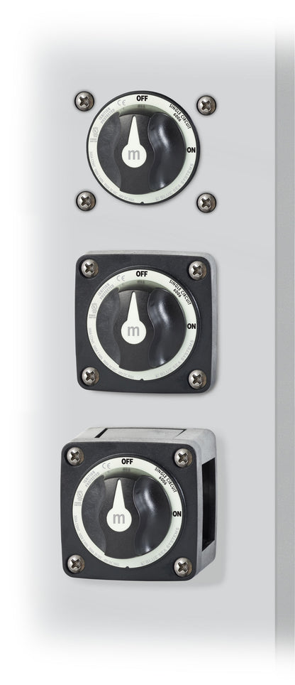Switch Battery M ON/OFF w/Knob Blk 6006200