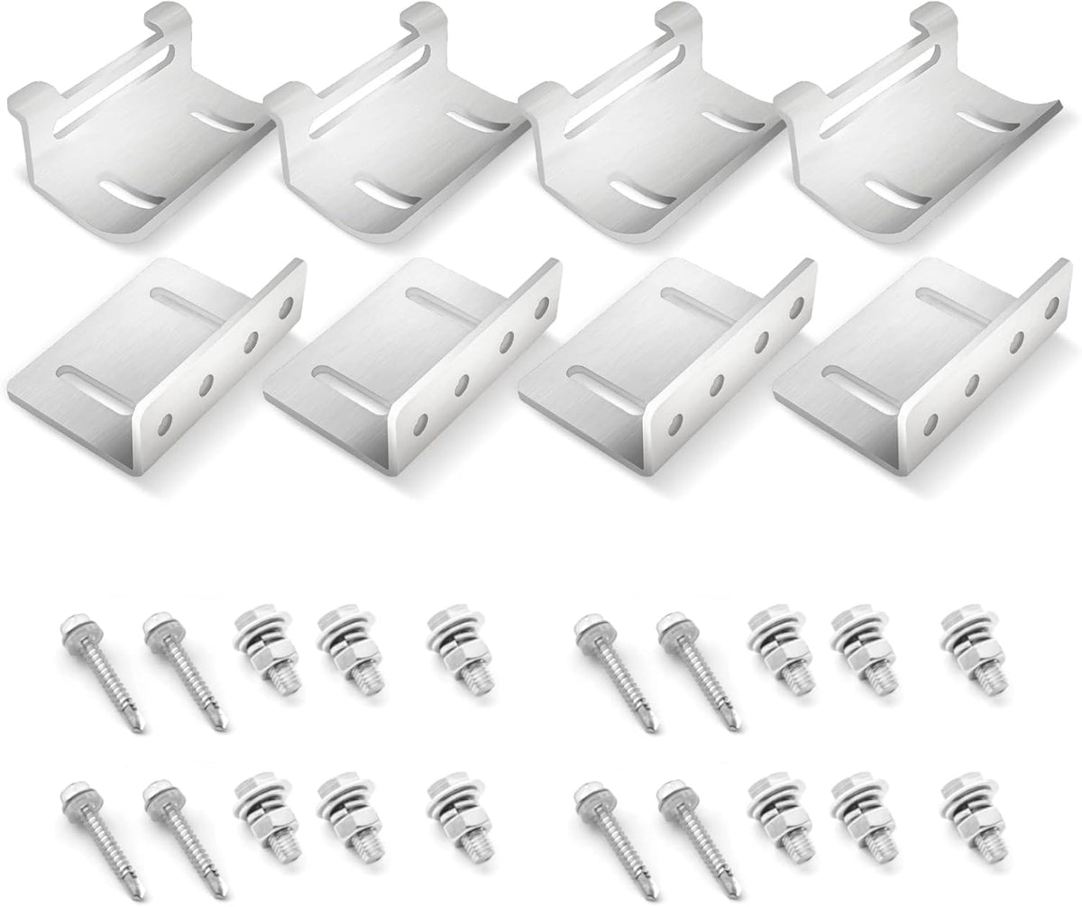 Curved Solar Panel Z Bracket Kit