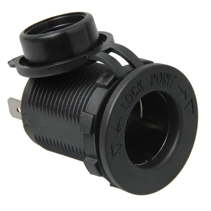 Dash Mount 12V Marine Grade Socket