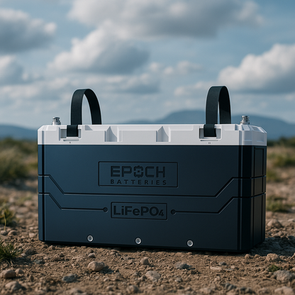 EPOCH 48V 100Ah V2 Elite Series - Heated & Bluetooth & Victron Comms LiFePO4 Batttery
