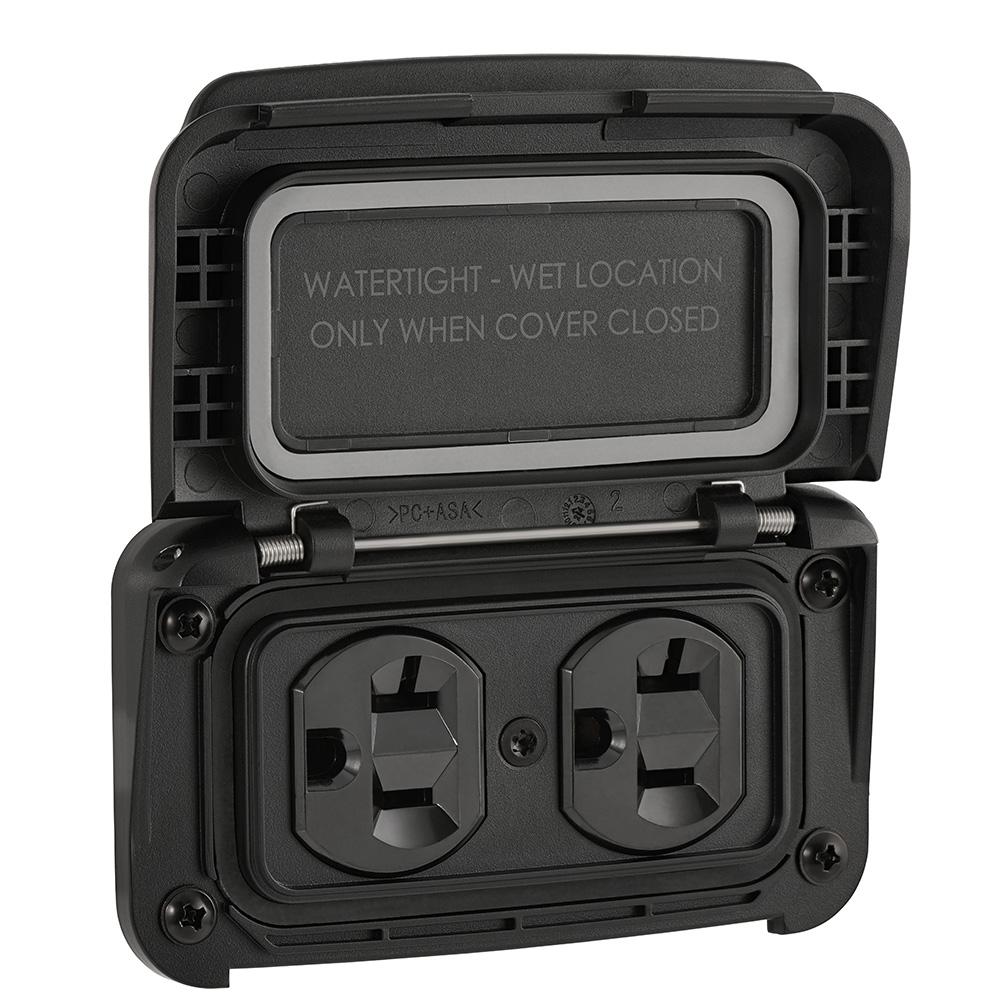 Scanstrut Ventura Series - Dual 125V 20A AC Outlet