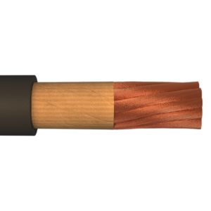 Flex-A-Prene Welding Cable By the Foot - BLACK