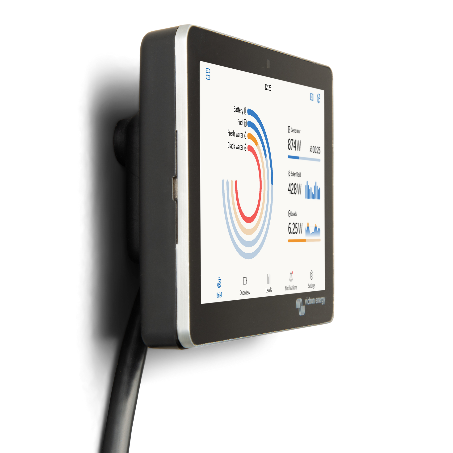 GXTouch50WallMount_mounted_on.