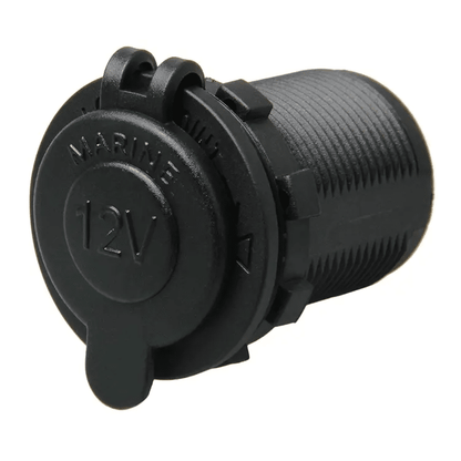Dash Mount 12V Marine Grade Socket