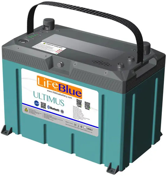 LiFeBlue LifePo4 Battery 12 Volt, 100AH  Model LBU-100