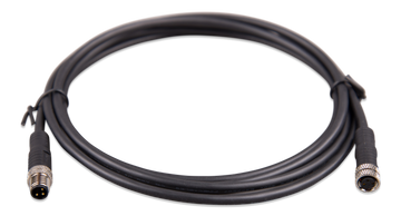 M8 circular connector Male/Female 3 pole cable 2m (bag of 2)