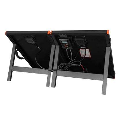 MEGA 100 Portable Briefcase Charging Kit | 100 Watt Portable Solar Panel | Premium 12V Portable Solar Panel for Generators, Boats, Power Stations | High Efficiency