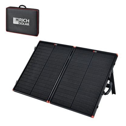 MEGA 100 Portable Briefcase Solar Panel | 100 Watt Portable Solar Panel