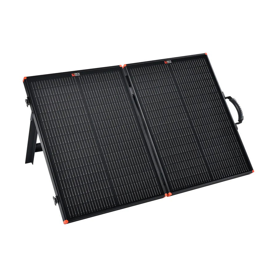 MEGA 100 Portable Briefcase Solar Panel | 100 Watt Portable Solar Panel