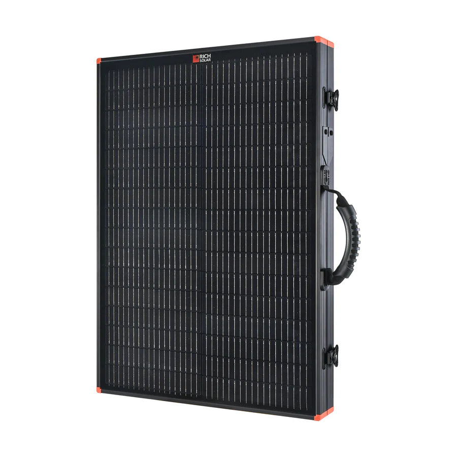 MEGA 100 Portable Briefcase Solar Panel | 100 Watt Portable Solar Panel