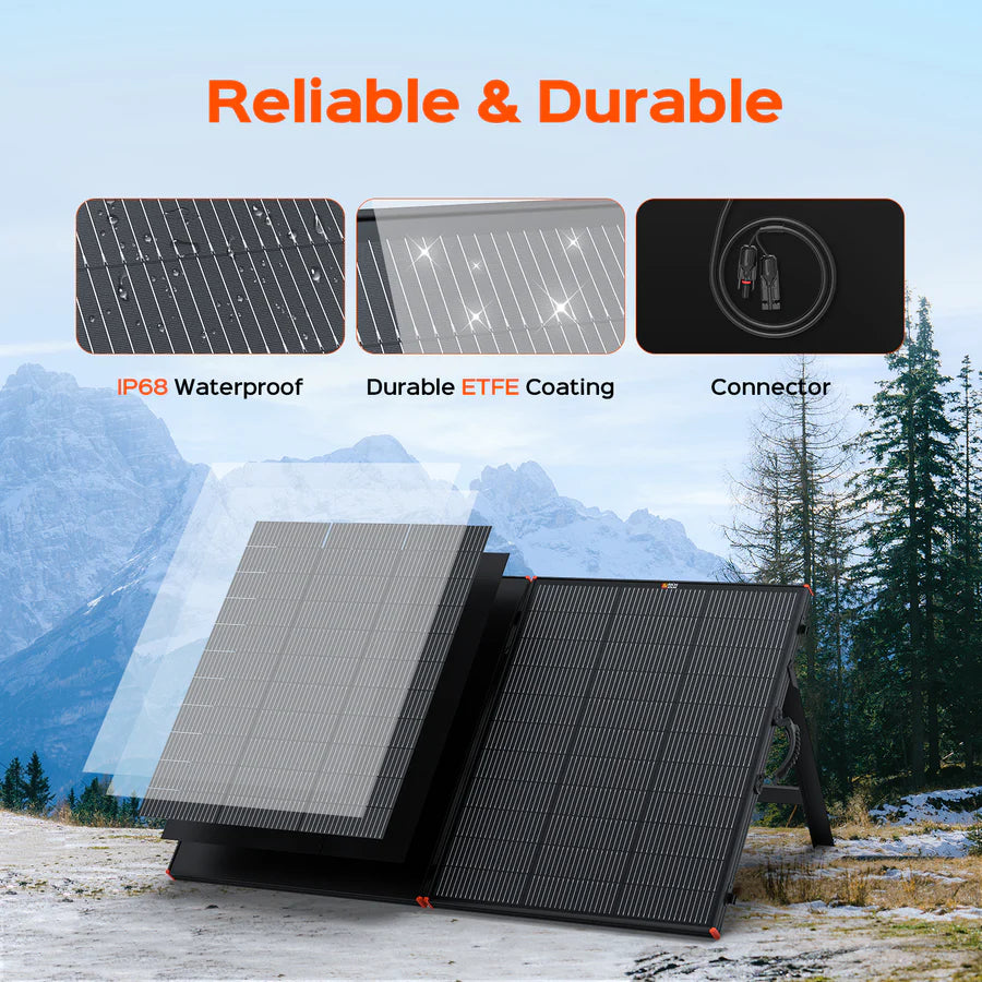 MEGA 200 Portable Briefcase Solar Panel | 200 Watt Portable Solar Panel