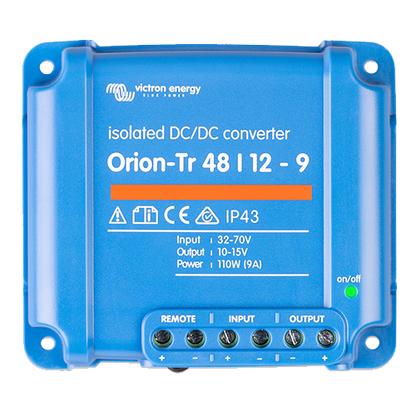 Orion-Tr 48/12-9A (110W) Isolated DC-DC converter