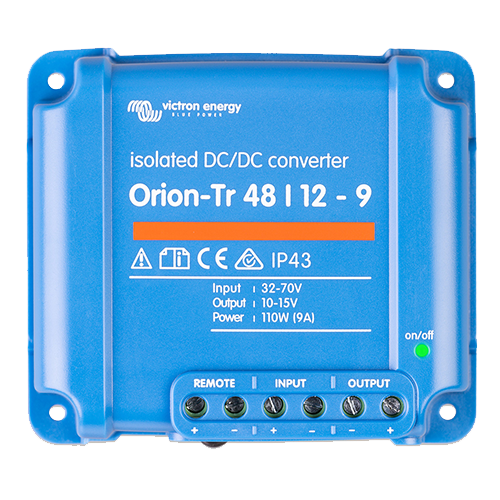Orion-Tr 48/12-9A (110W) Isolated DC-DC converter