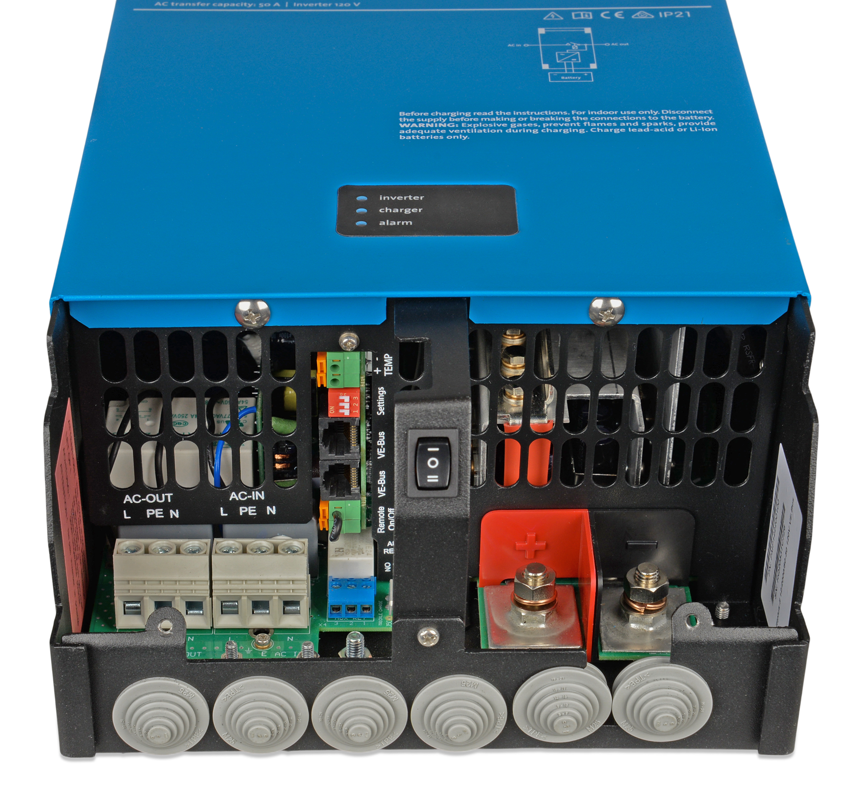 MultiPlus 12/2000/80-50 120V VE.Bus (UL)
