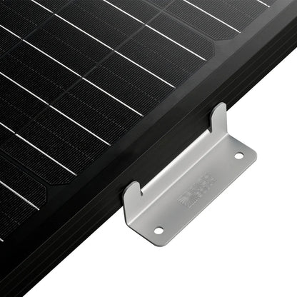 Z-Brackets | Mounting Hardware Z-Brackets with Screws - (Aluminum/Silver - 3/4 inch)