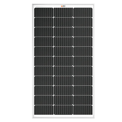 MEGA 100 | 100 Watt Solar Panel | Premier 12V Off-Grid Solar Panel for Vans, Campers, Boats | 25-Year Output Warranty | UL Certified