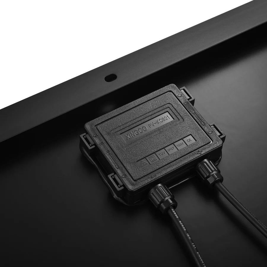 MEGA 200 ONYX | 200 Watt Solar Panel | Premier 12V Off-Grid Solar Panel for RVs Cabins, Boats | 25-Year Output Warranty | UL Certified