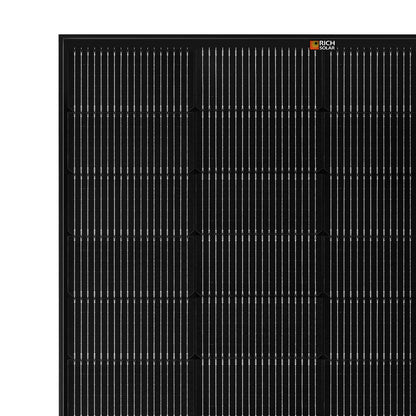 MEGA 250 ONYX | 250 Watt Solar Panel | Premier 12V Off-Grid Solar Panel for RVs, Vans, Boats | 25-Year Output Warranty | UL Certified (Copy)