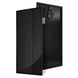 MEGA 200 PRO ONYX | 200 Watt 24 Volt Solar Panel | Premium 24V Off-Grid Solar Panel for RVs, Trailers, Cabins | 25-Year Output Warranty | UL Certified
