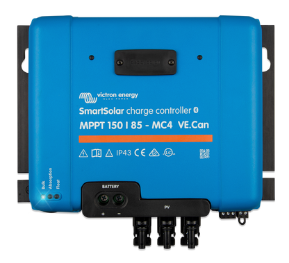 SmartSolar MPPT 150/85-MC4 VE.Can for RV and off-grid power systems