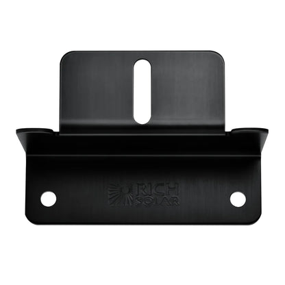 Z-Brackets | Mounting Hardware Z-Brackets with Screws - (Black - 2 inch)