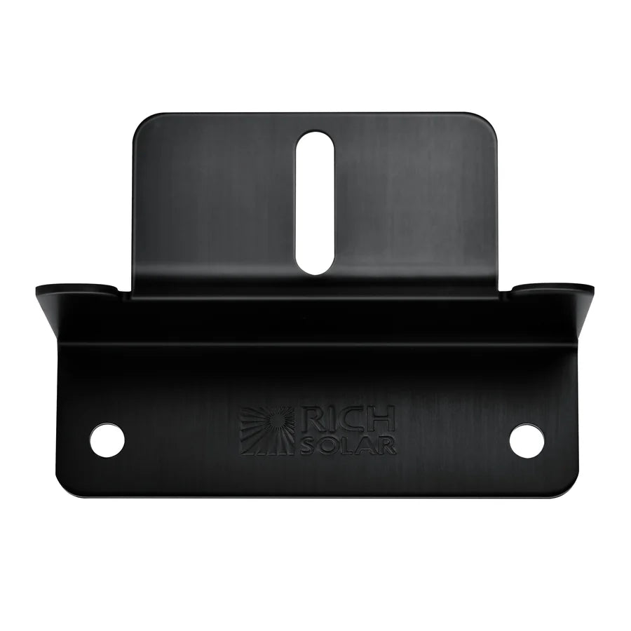 Z-Brackets | Mounting Hardware Z-Brackets with Screws - (Black - 2 inch)
