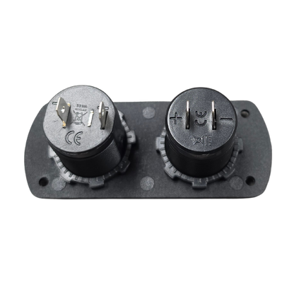USB-A Socket 12V Dual Power Socket and Cigarette Lighter
