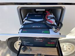 Epoch 12V 300Ah Essential Series - Bluetooth & Heated LiFePO4 Battery for RV and off-grid power systems