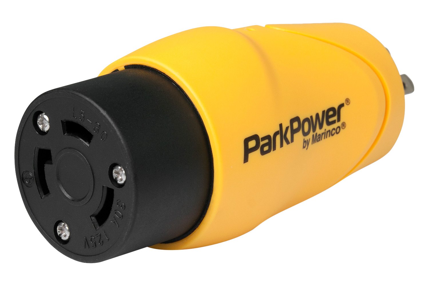 ParkPower® S15-30RV - Dogbone Power Adapter (15A Straight Male x 30A Locking Female)