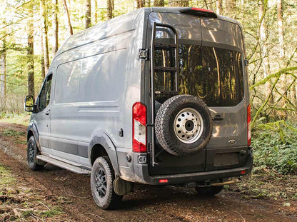 Transit Van Rear Ladder + Tire Carrier