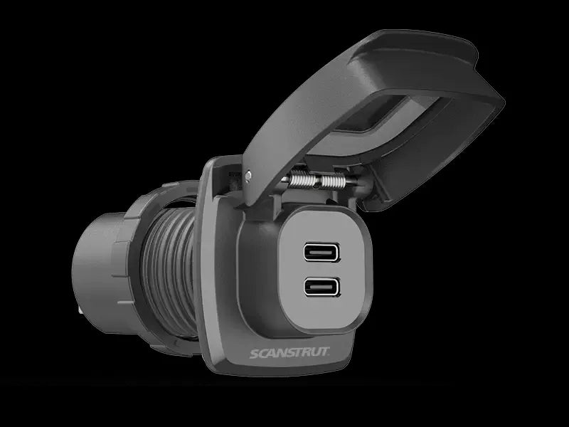 Scanstrut Flip Pro Max - Dual USB-C Charge Socket - SC-USB-F3