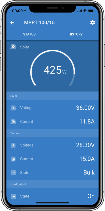 SmartSolar MPPT 100/20 (up to 48V)