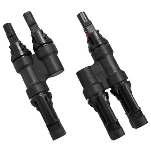 Solar splitter pair MC4-Y, 1x M-2F / 1xF-2M